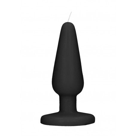 CANDELA SCANDALOUS CANDLES BUTT PLUG BLACK