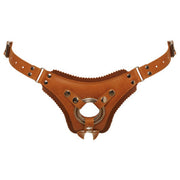 CINTURA STRAP ON LEATHER STRAP-ON HARNESS