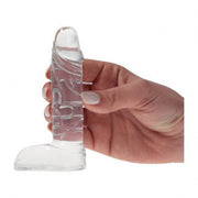 DILDO REALISTICO CON TESTICOLI CLEAR SENSATION SMALL