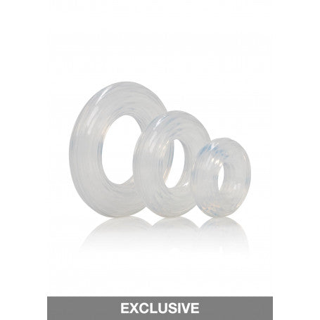 ANELLO FALLICO KIT PREMIUM SILICONE RING SET